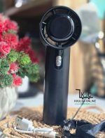 Portable Mini Fan with Digital Display – 100 Speeds, USB Charging & Travel Ready - Image 4