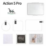 Applicable for DJI Action 5 Pro HD Tempered Glass Screen Protector | Front & Rear Protective Film Camera Accessories