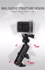 Motorcycle Go Pro Camera Holder Bracket Full Set Sporty Camera Bracket for Motorbike Accessories - Image 2